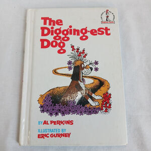 The Digging-est Dog Beginner Book Grolier Book Club Edition Hardcover VERY GOOD
